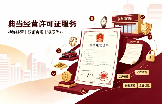 典当经营许可证